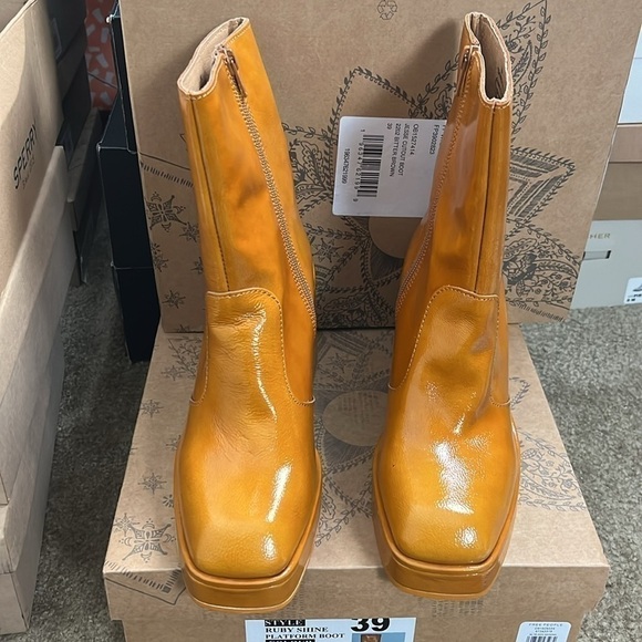 Free People Ruby Shine Platform Boot in Sedona - Picture 3 of 6